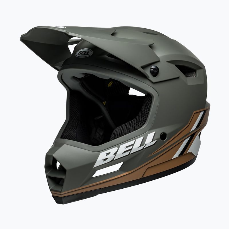 Bell Sanction 2 DLX Mips casco bici alpine matte dark grey/tan