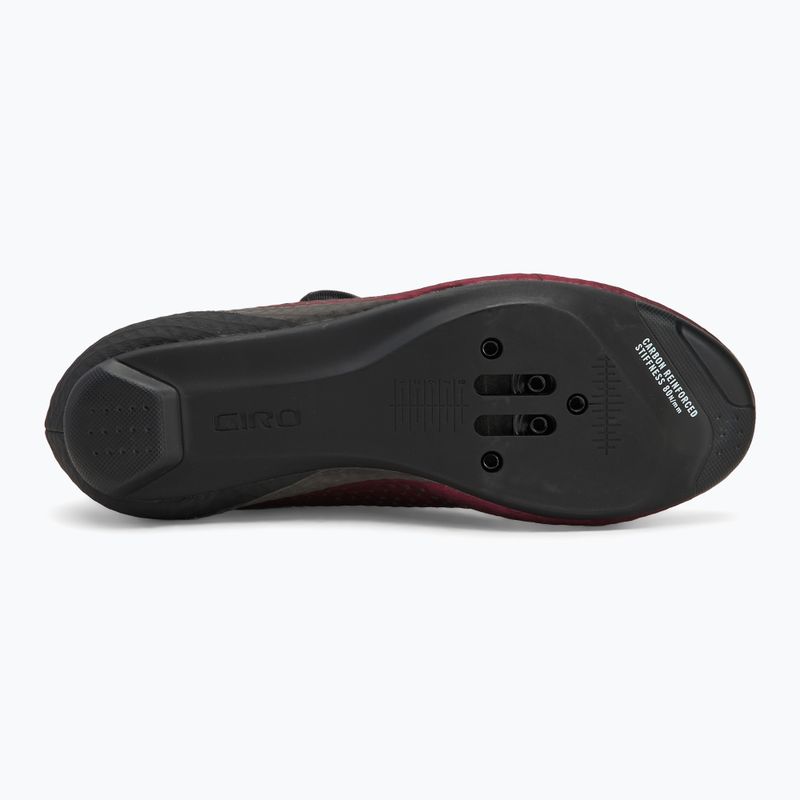 Scarpe da strada da donna Giro Cadet Carbon ano dark cherry 4