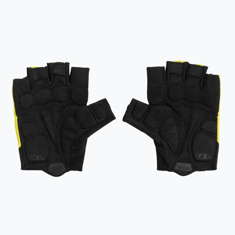 Guanti da ciclismo da uomo Giro Bravo Gel II highlight yellow 3