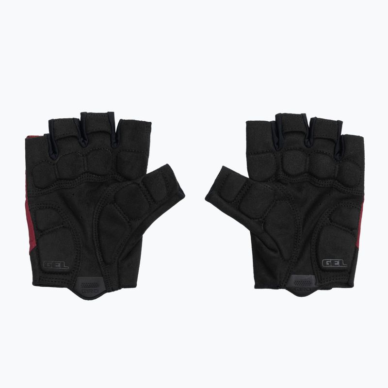 Guanti da ciclismo da uomo Giro Bravo Gel II ox red 3