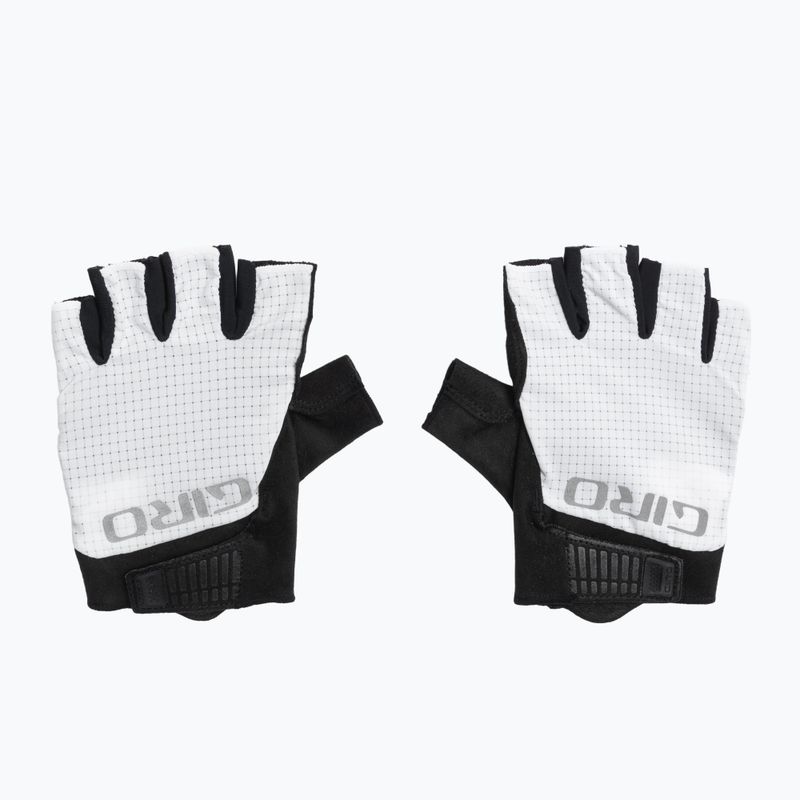Guanti da ciclismo da uomo Giro Bravo Gel II bianco 2