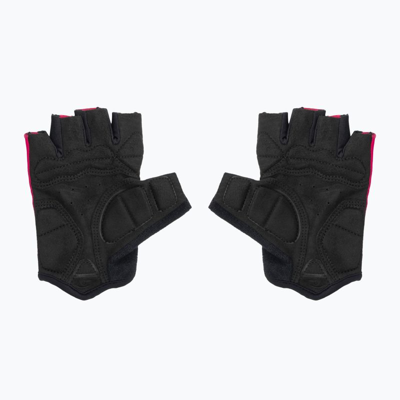 Guanti da ciclismo da donna Giro Jag'ette lampone/ciliegia scura 3