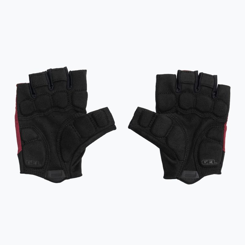 Guanti da ciclismo da donna Giro Tessa Gel II ciliegia scuro 3