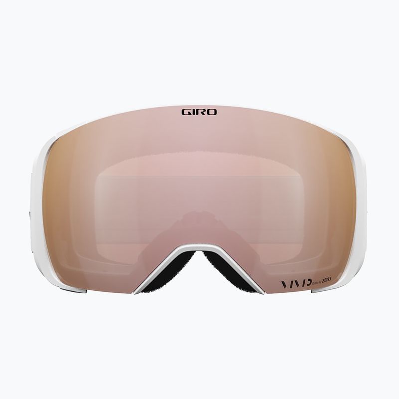Occhiali da sci Giro Comp bianco/oro rosa/infrarossi 3