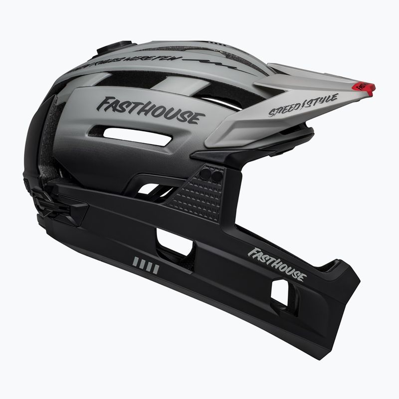 Bell FF Super Air R MIPS Spherical grigio opaco/nero casco da bici fasthouse 2