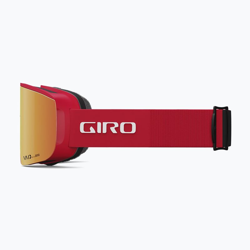 Giro Axis rosso&nero terzi/ember/infrarossi occhiali da sci 4