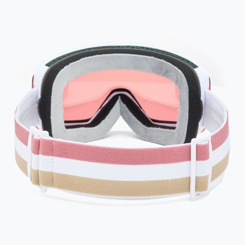 Occhiali da sci da donna Giro Ella white lx stripe/rose gold/infrared 4