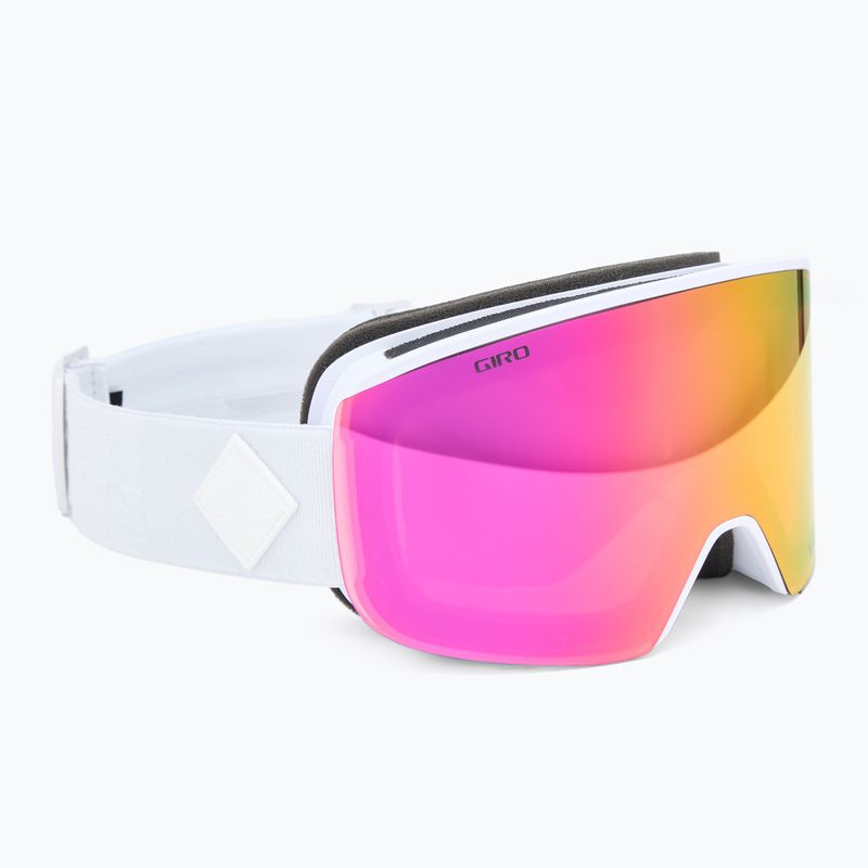 Occhiali da sci da donna Giro Ella bianco/rosa/infrarossi 2