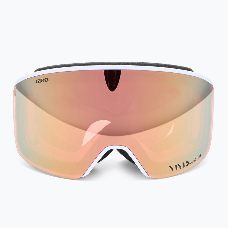 Occhiali da sci da donna Giro Ella white bliss/rose gold/infrared 3