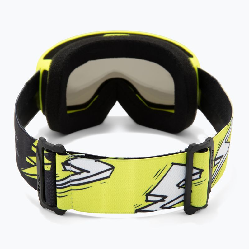Maschera da sci junior Giro Buster Jr yellow bolts/ultra black 3