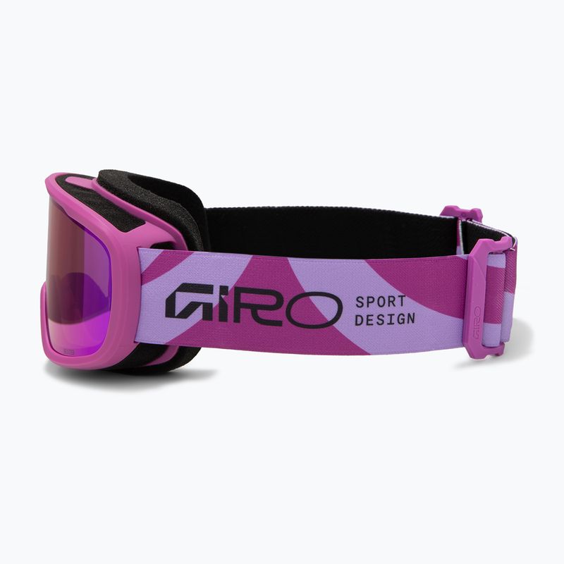 Maschera da sci junior Giro Buster Jr pink flow/amber pink 4