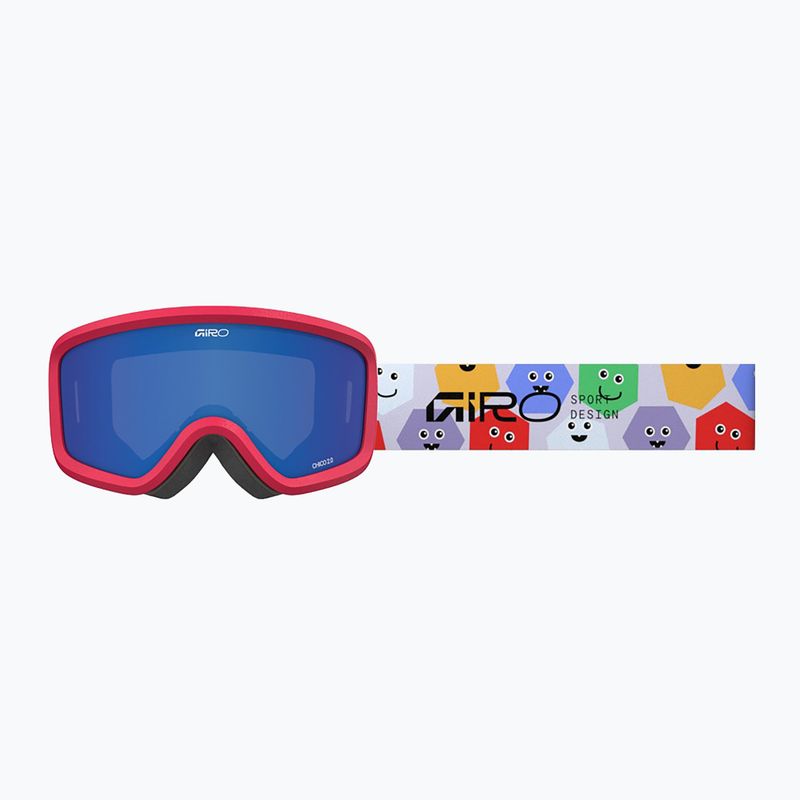 Maschera da sci junior Giro Chico 2.0 Jr multi faces/grey cobalt 5
