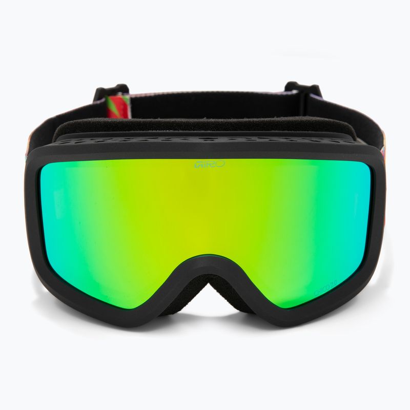 Maschera da sci junior Giro Chico 2.0 Jr multi flow/loden green 2
