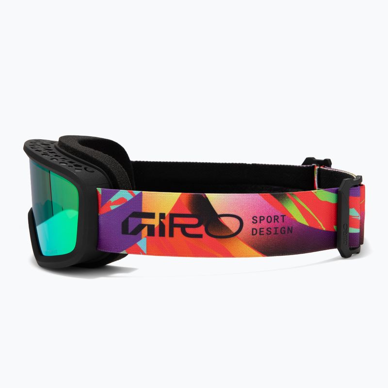 Maschera da sci junior Giro Chico 2.0 Jr multi flow/loden green 4