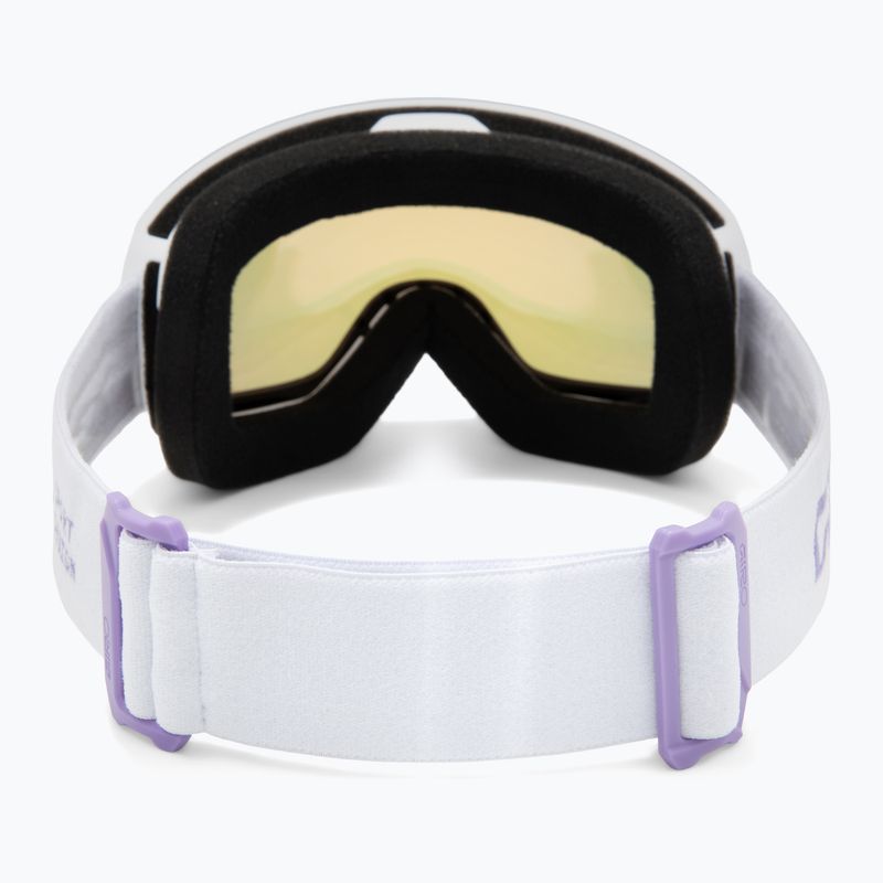 Maschera da sci Giro Cruz mauve stacked/amber pink 3