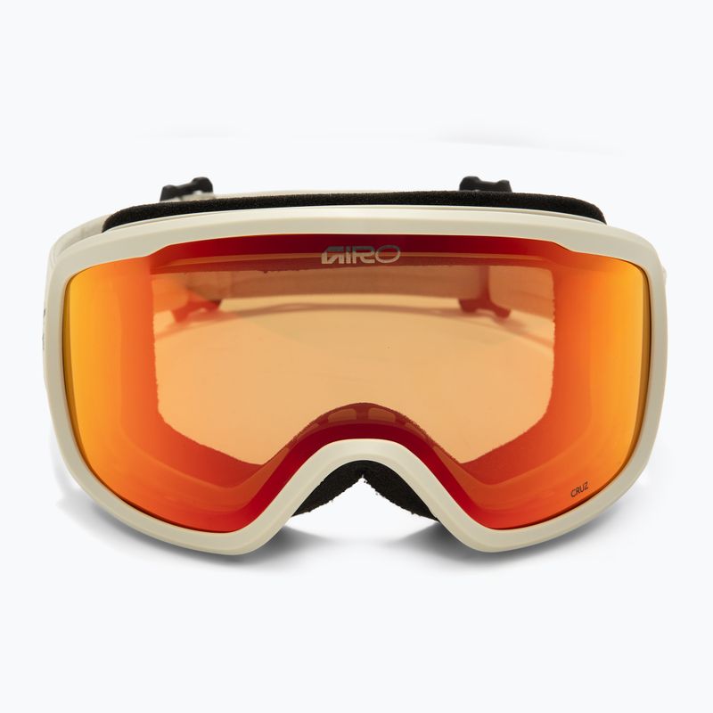 Maschera da sci Giro Cruz stone stacked/amber scarlet 2