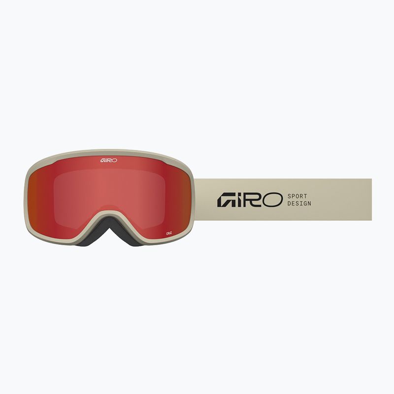 Maschera da sci Giro Cruz stone stacked/amber scarlet 5