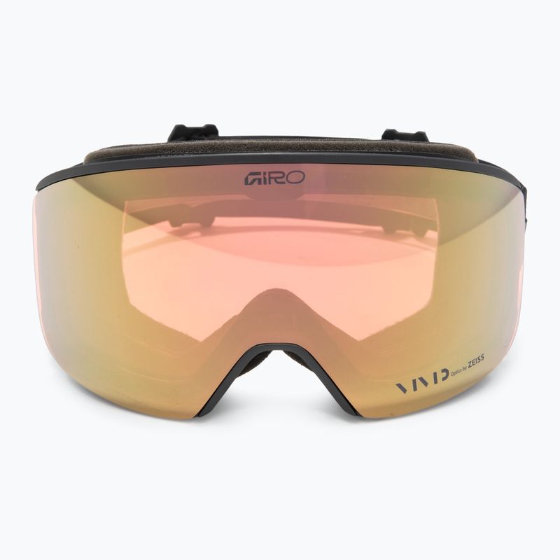 Maschera da sci da donna Giro Ella black rails/vivid rose gold/vivid infrared 3