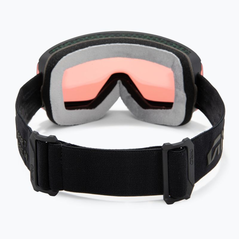 Maschera da sci da donna Giro Ella black rails/vivid rose gold/vivid infrared 4
