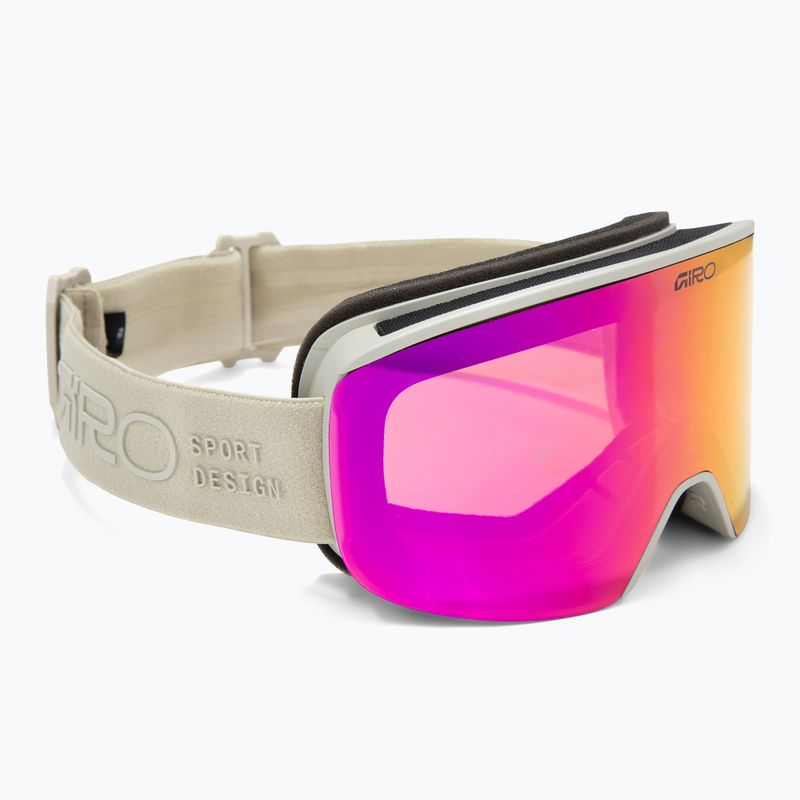 Maschera da sci donna Giro Ella stone rails/vivid pink/vivid infrared 2