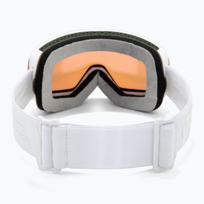 Maschera da sci donna Giro Ella white rails/vivid pink/vivid infrared 4