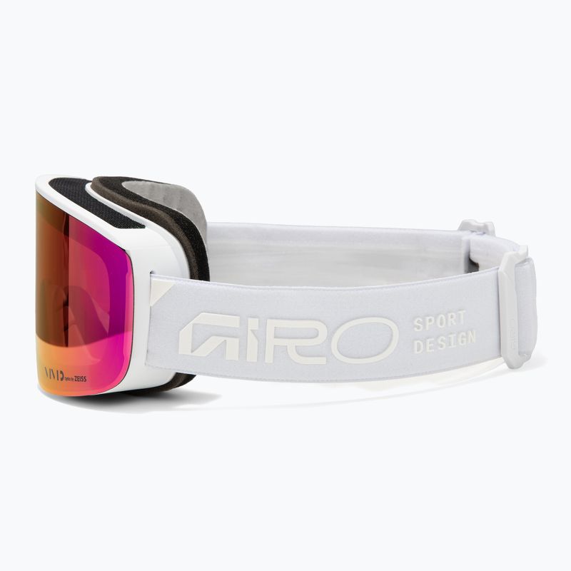 Maschera da sci donna Giro Ella white rails/vivid pink/vivid infrared 5