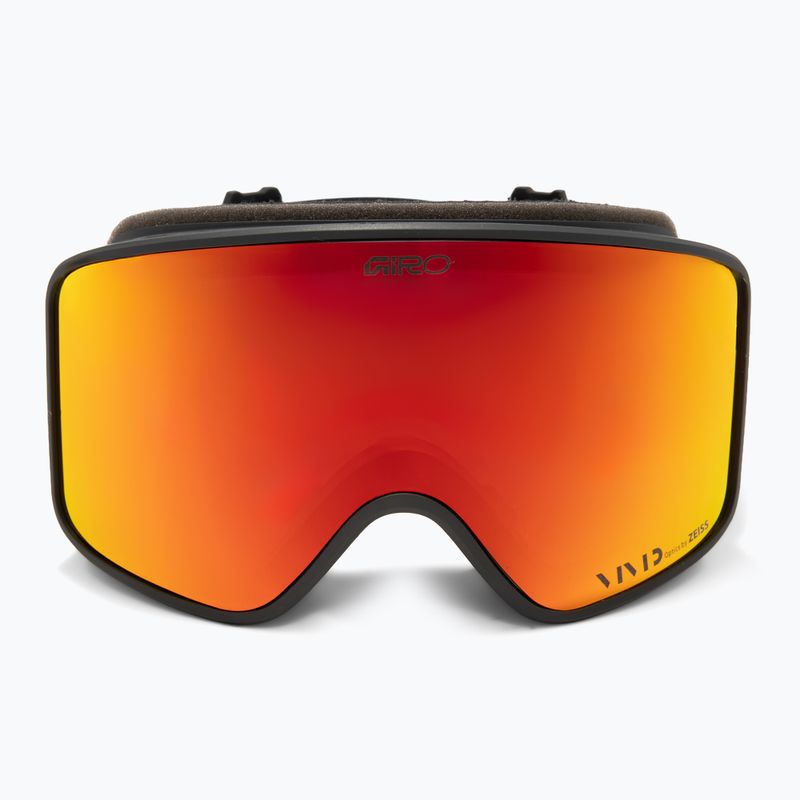 Maschera da sci Giro Method black stacked/vivid ember/vivid infrared 3