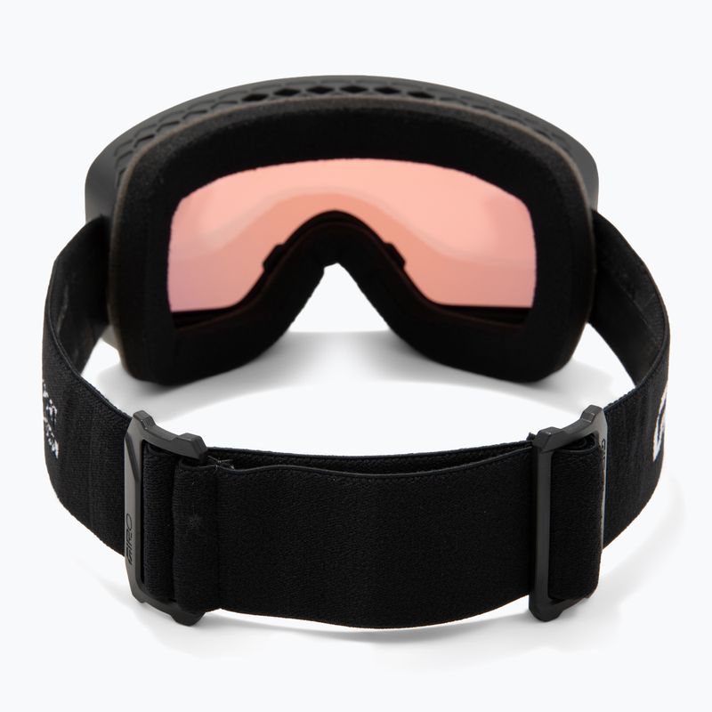 Maschera da sci Giro Method black stacked/vivid ember/vivid infrared 4