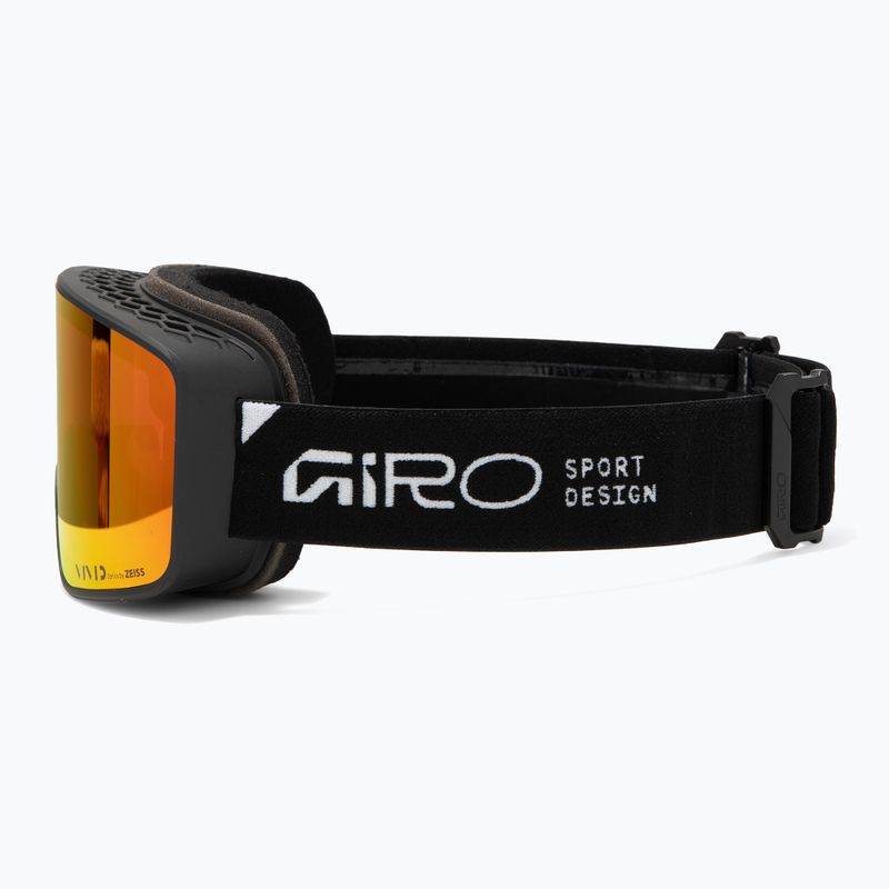 Maschera da sci Giro Method black stacked/vivid ember/vivid infrared 5