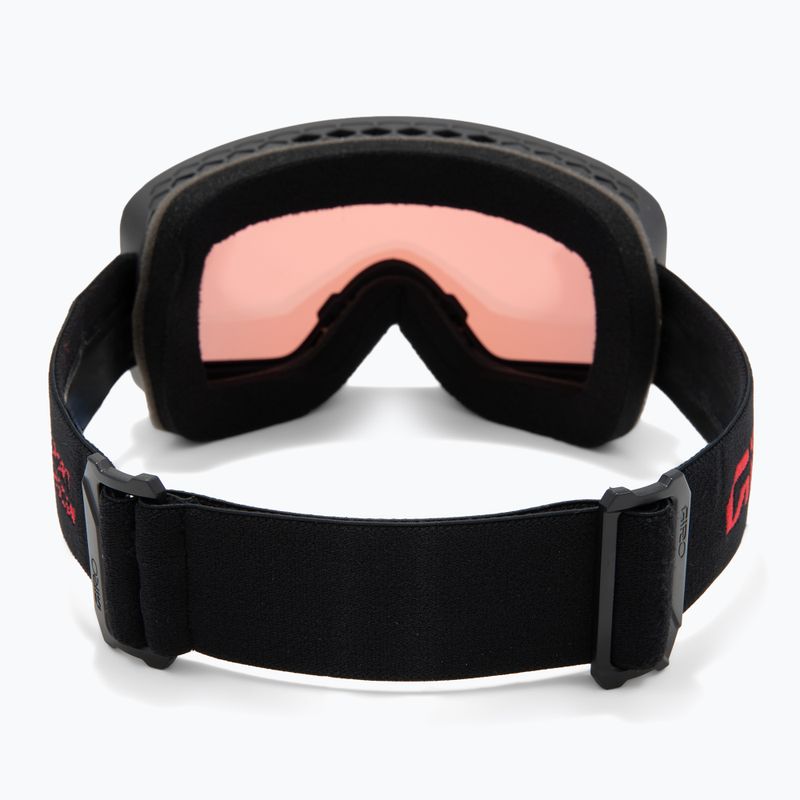 Maschera da sci Giro Method black/red stacked/vivid ember/vivid infrared 4