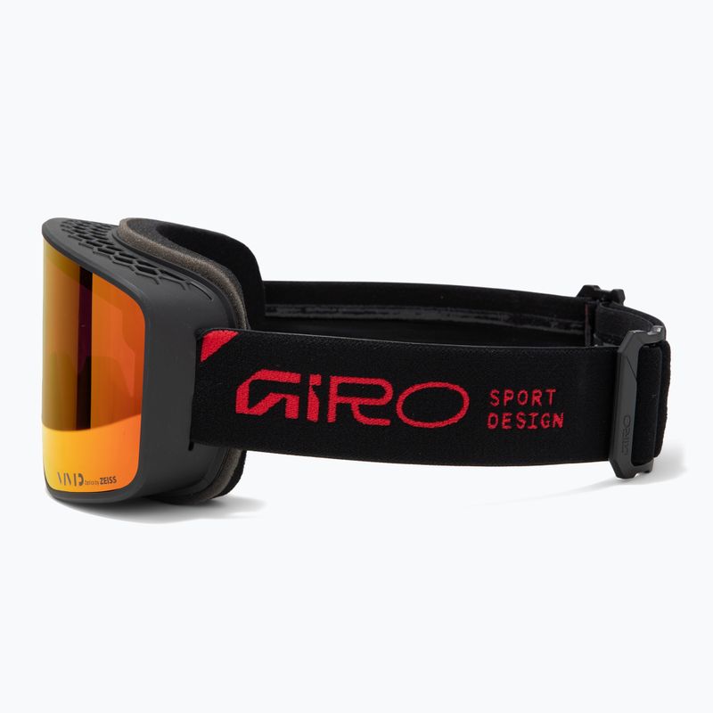 Maschera da sci Giro Method black/red stacked/vivid ember/vivid infrared 5