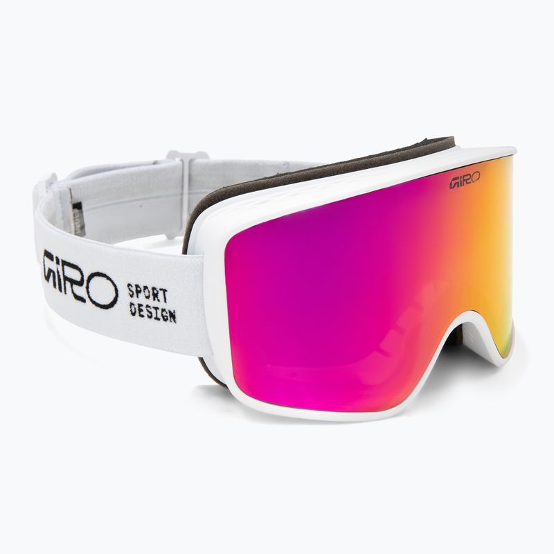 Maschera da sci Giro Method white stacked/vivid pink/vivid infrared 2