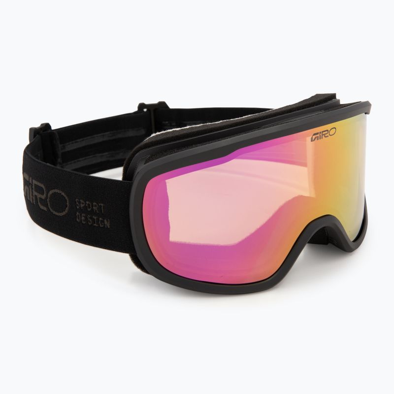 Maschera da sci donna Giro Moxie black stacked/amber pink/yellow 2