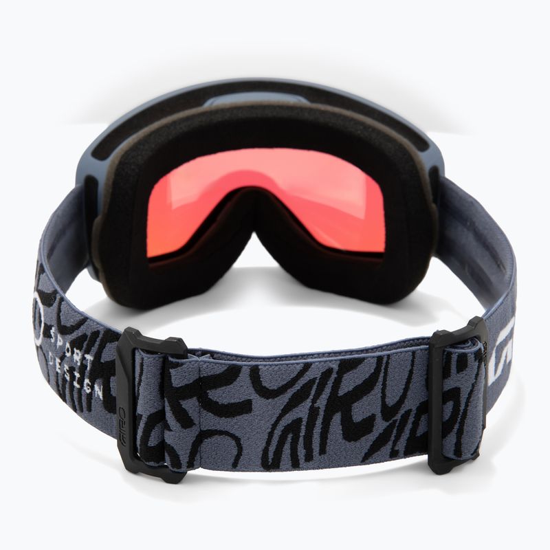 Maschera da sci Giro Ringo Indigo Endless/Vivid Emerald 3