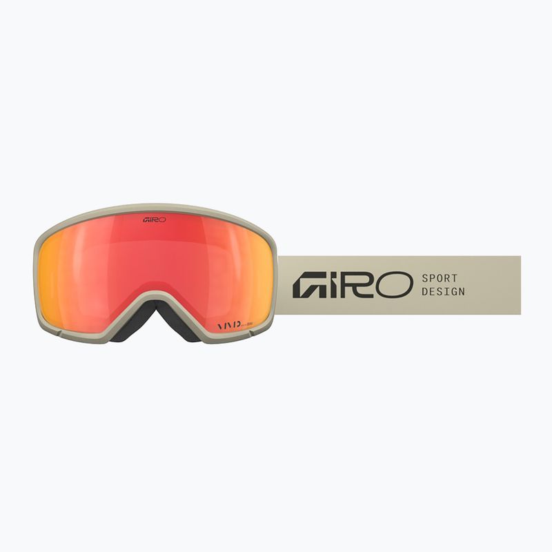 Maschere da sci Giro Ringo stone stacked/vivid ember 5