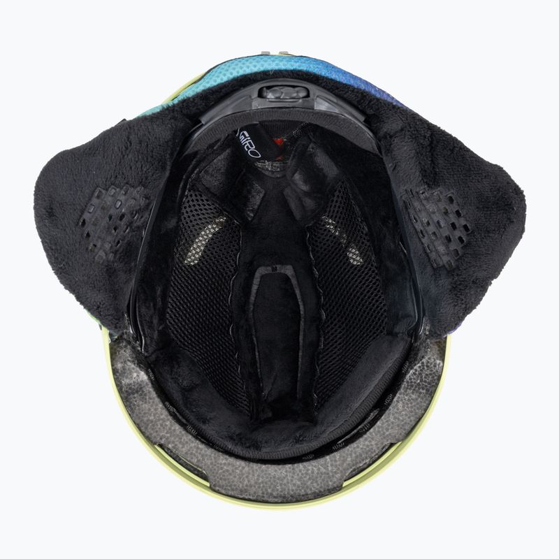 Casco da sci bambino Giro Crue matte fluorescent green 5