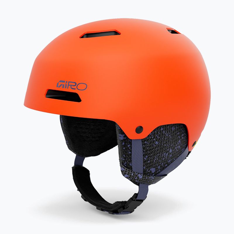 Casco da sci bambino Giro Crue matte orange 9