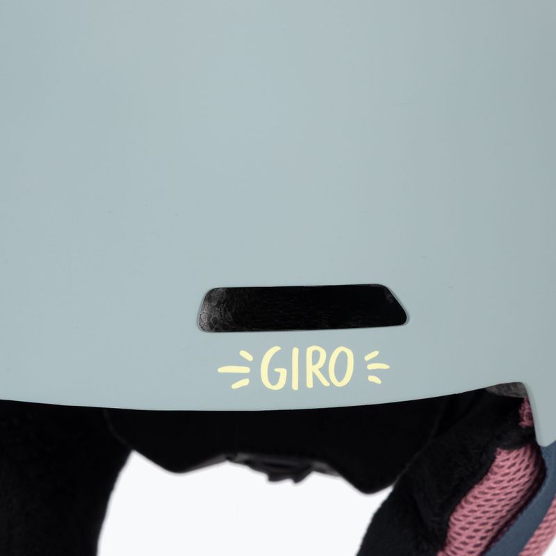 Casco da sci per bambini Giro Crue matte light blue namuk 7