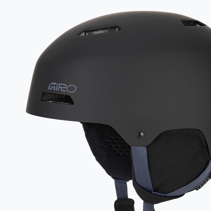 Casco da sci Giro Ledge FS matte black dark indigo 8
