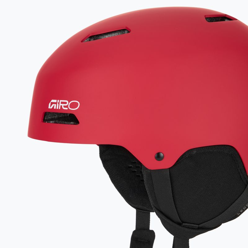 Casco da sci Giro Ledge FS matte red 7