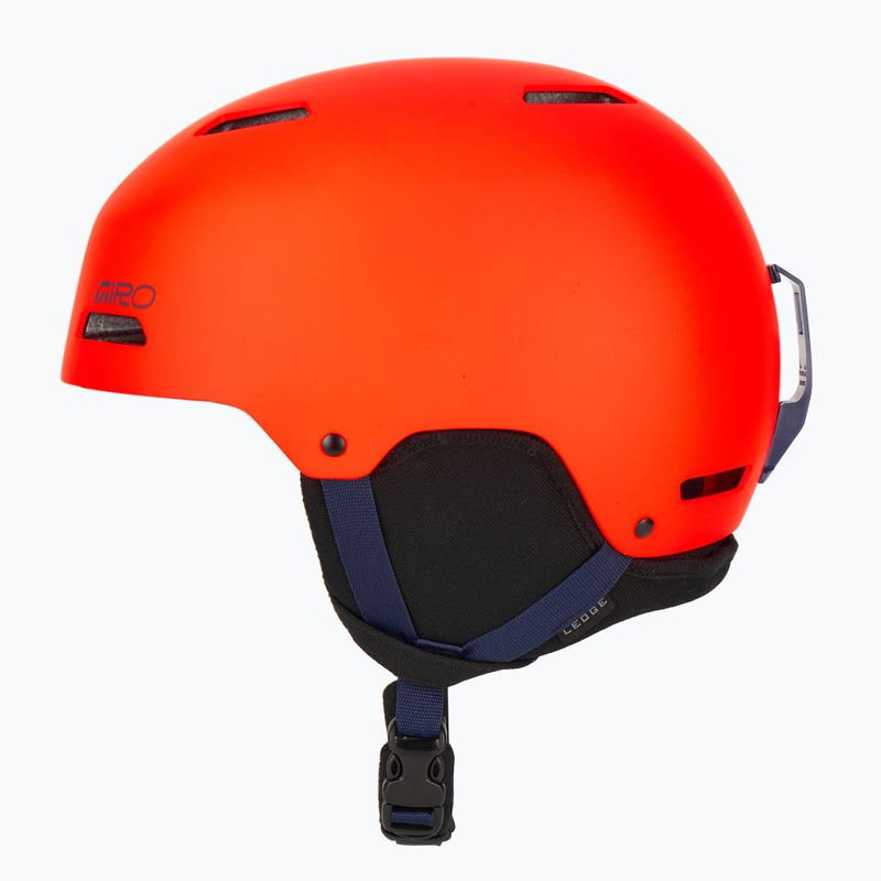 Casco da sci Giro Ledge FS matte orange 3