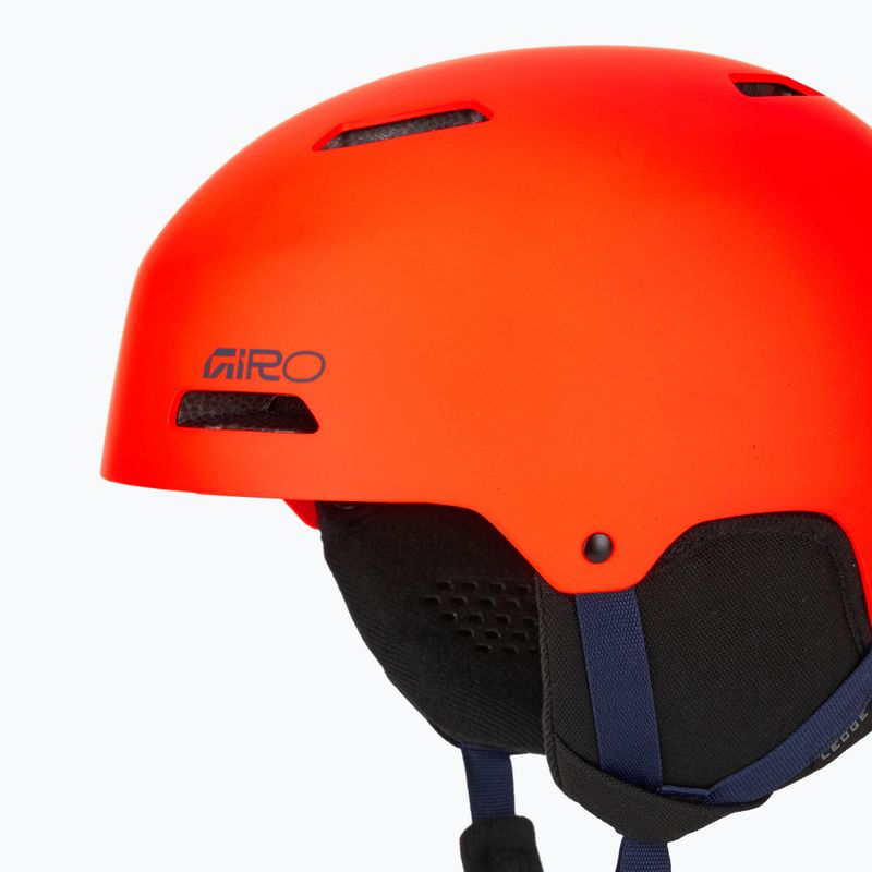 Casco da sci Giro Ledge FS matte orange 7