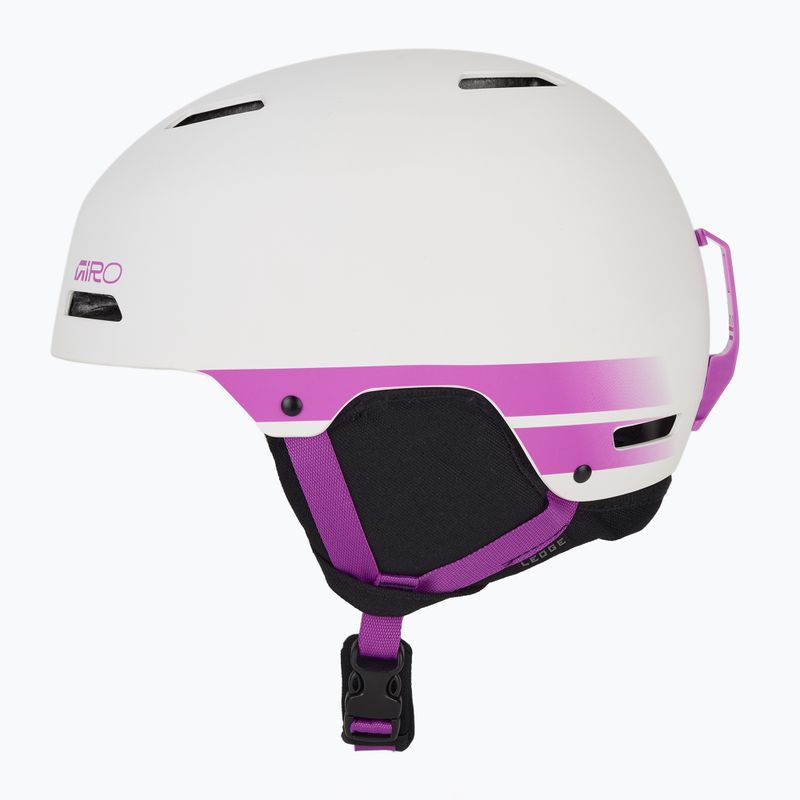 Casco da sci Giro Ledge FS matte white pink 3
