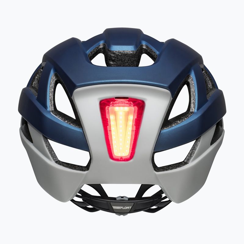 Casco da bici Bell Falcon XR Led Integrated MIPS blu opaco/grigio 3