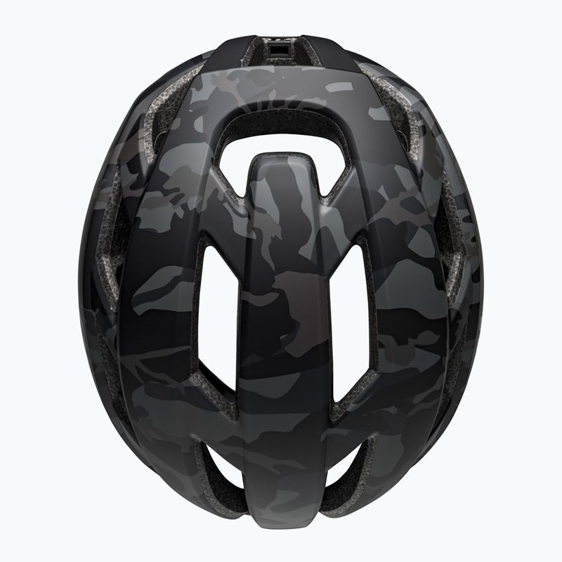 Casco da bici Bell Falcon XR Integrated Mips nero opaco/camoscio 4