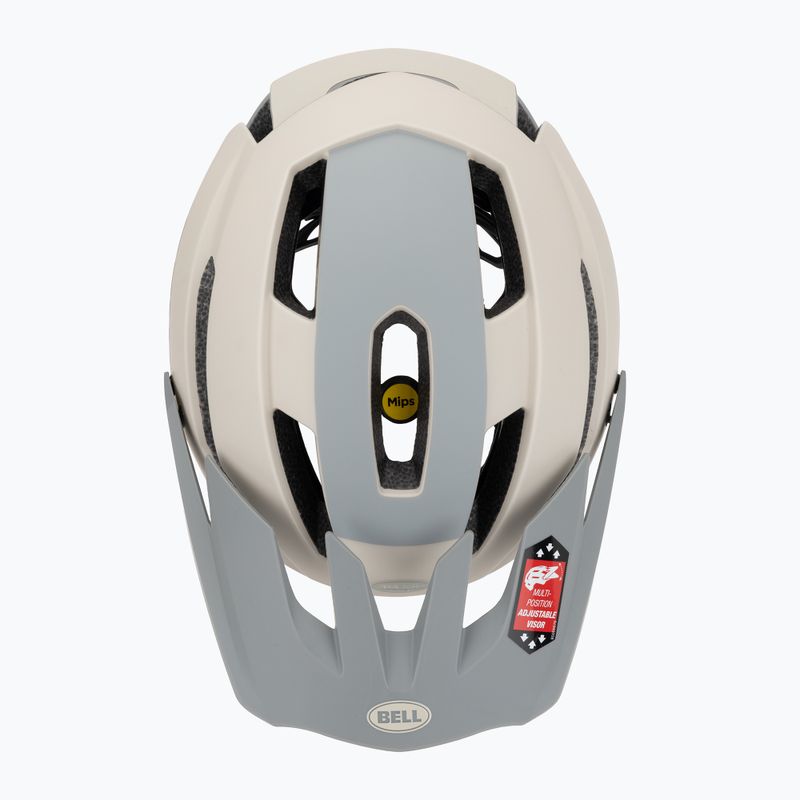 Casco da bici Bell 4Forty Air Integrated MIPS cemento opaco 6
