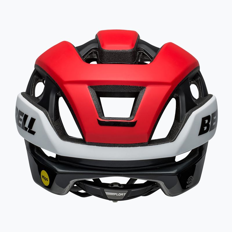 Casco da bici Bell XR MIPS Spherical opaco lucido cremisi/bianco 3