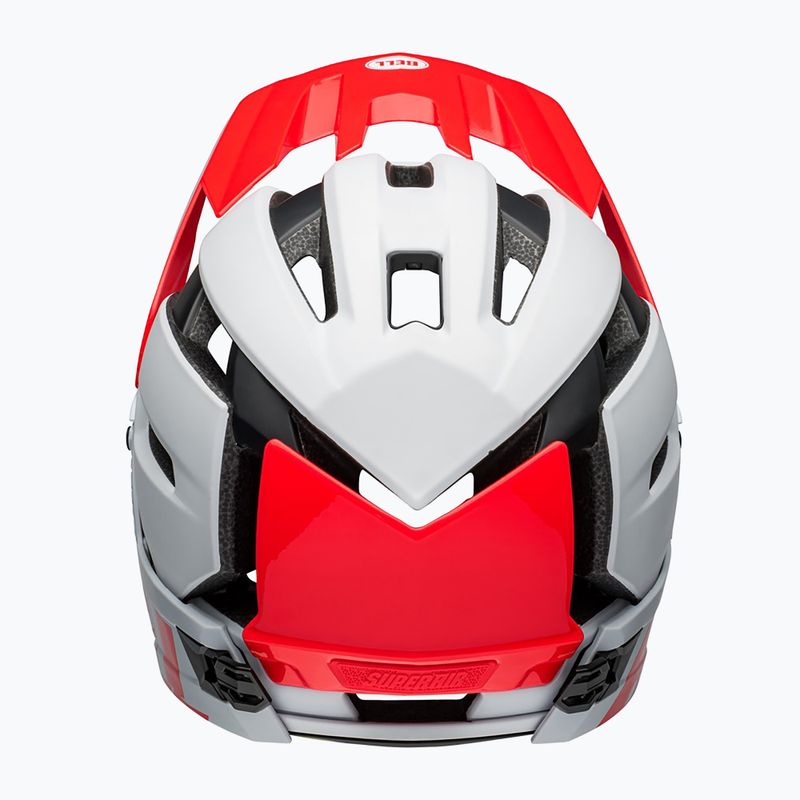 Bell FF Super Air R MIPS Spherical 2023 casco da bici bianco lucido opaco/infrarossi 4