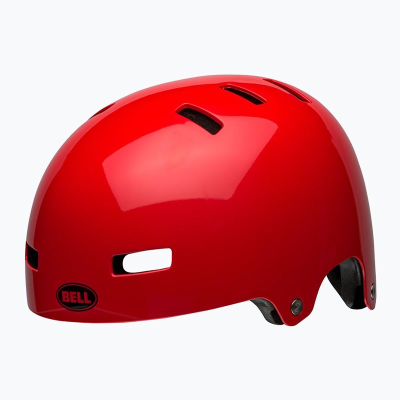 Casco da bici Bell Local gloss crimson