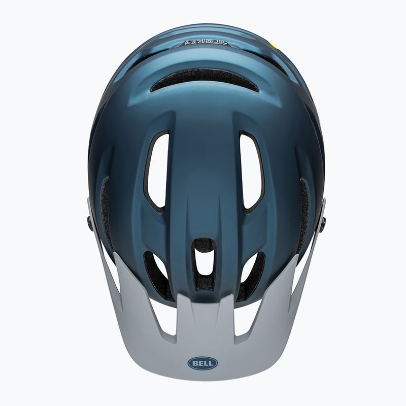 Casco da bici Bell 4Forty blu/grigio lucido 4